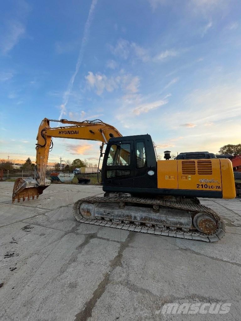 Hyundai R 210 LC 7A 履帶式 挖土機/掘鑿機/挖掘機
