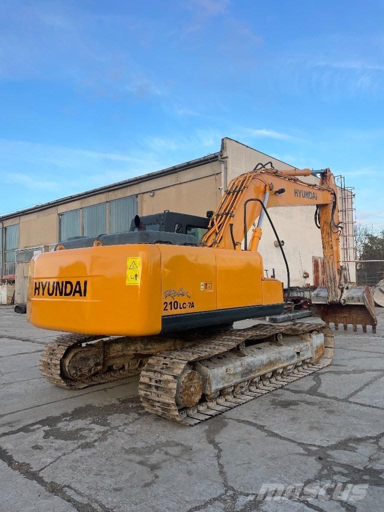Hyundai R 210 LC 7A 履帶式 挖土機/掘鑿機/挖掘機