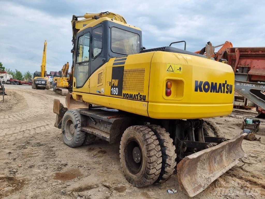 Komatsu PW 160-7 旋轉式挖土機/掘鑿機/挖掘機