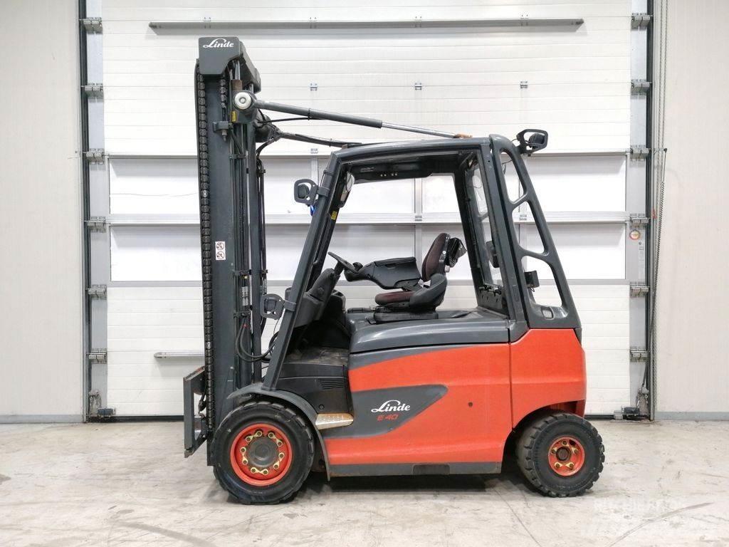 Linde E40H-01/600 電動堆高機