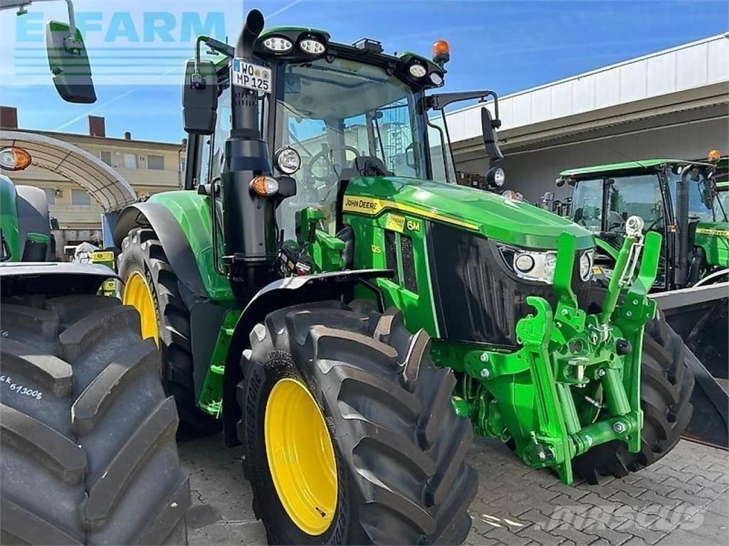 John Deere 6m 125 曳引機