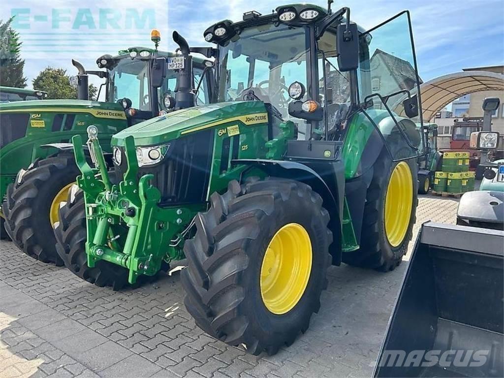 John Deere 6m 125 曳引機