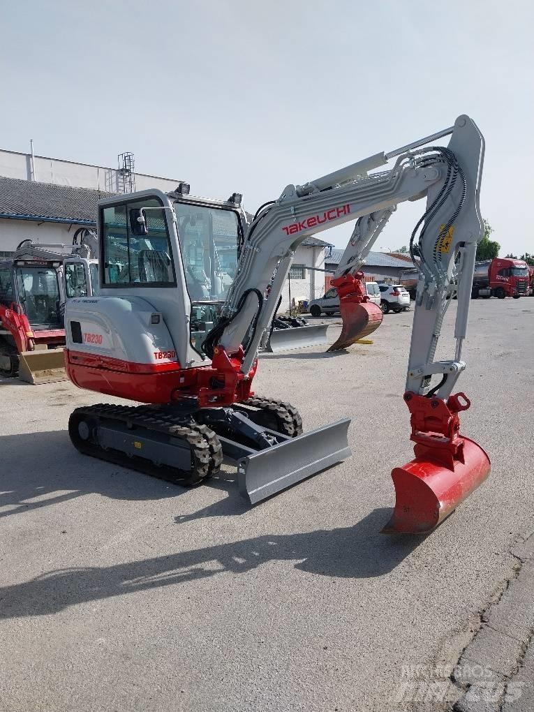 Takeuchi TB230 小型挖土機/掘鑿機<7t(小型挖掘機)