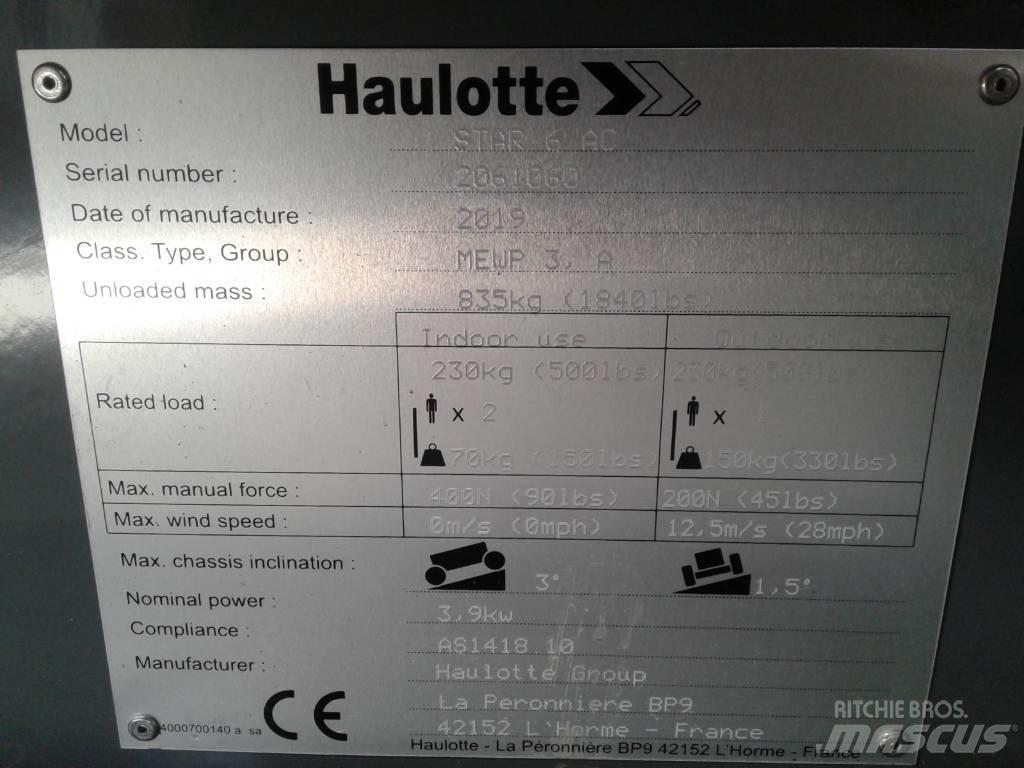 Haulotte Star 6 垂直升降工作台