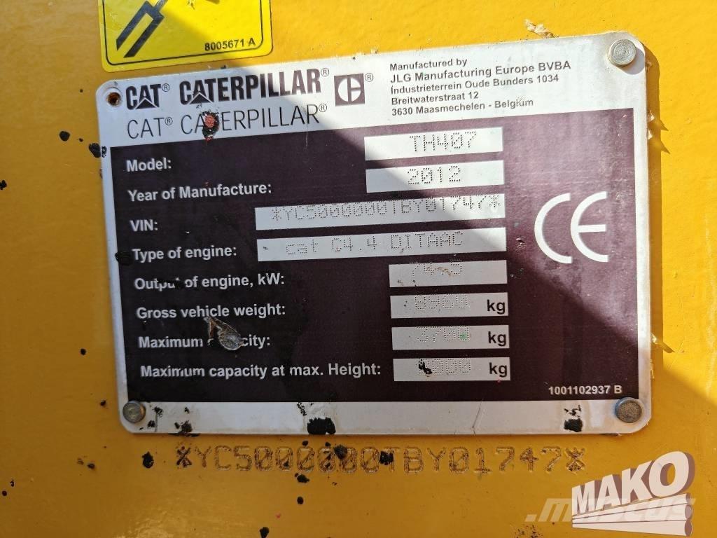 CAT TH 407 伸縮臂操作車