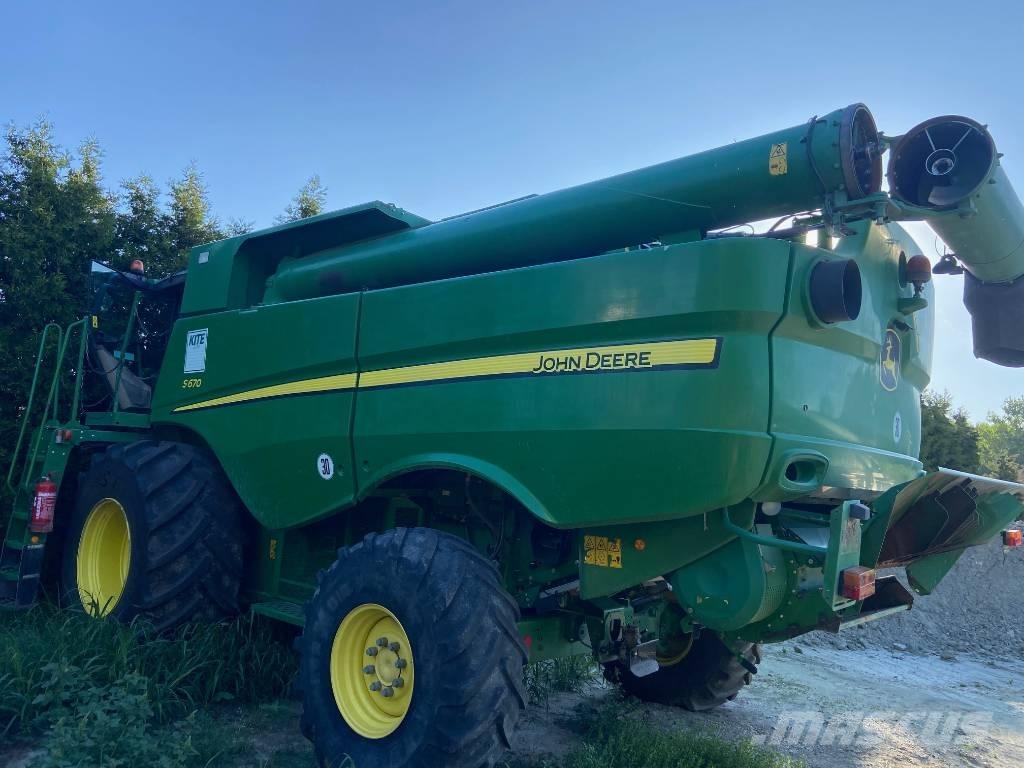 John Deere S 670 i 聯合收穫機