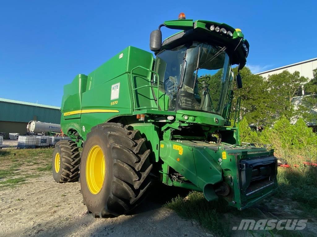 John Deere S 670 i 聯合收穫機