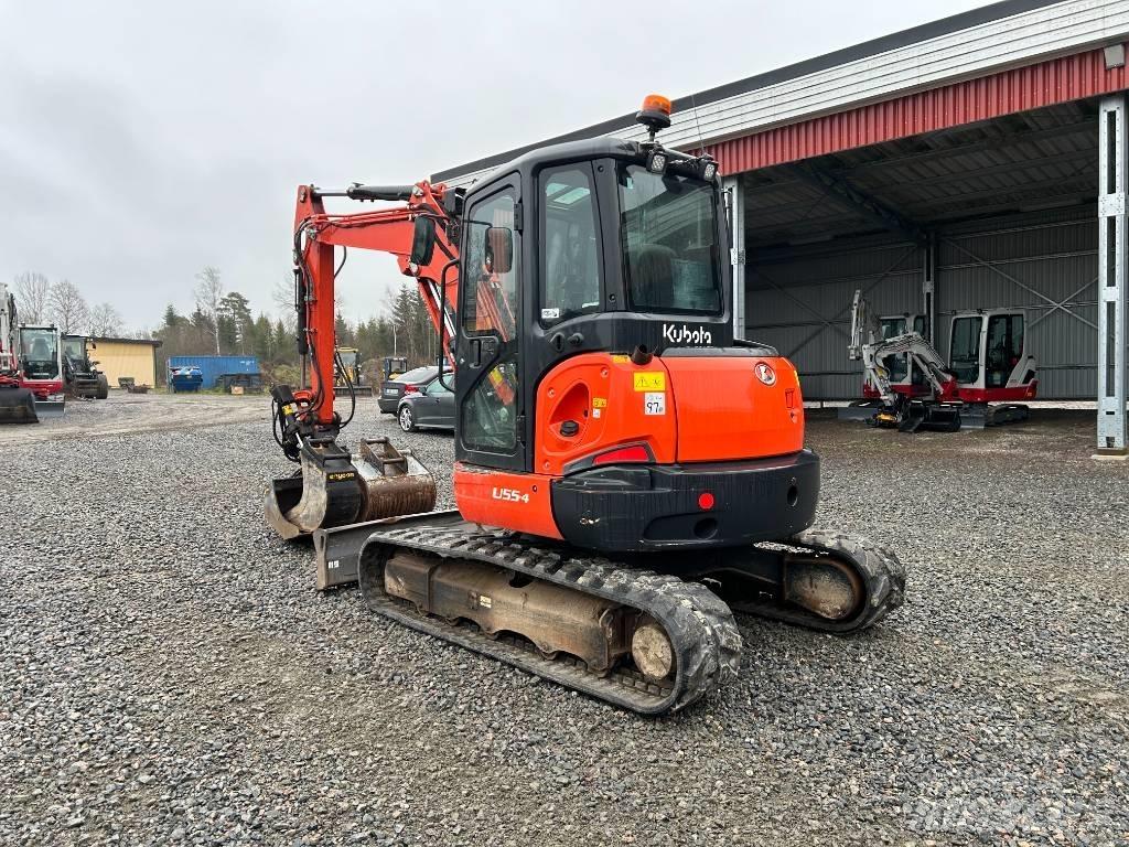 Kubota U55-4 小型挖土機/掘鑿機<7t(小型挖掘機)