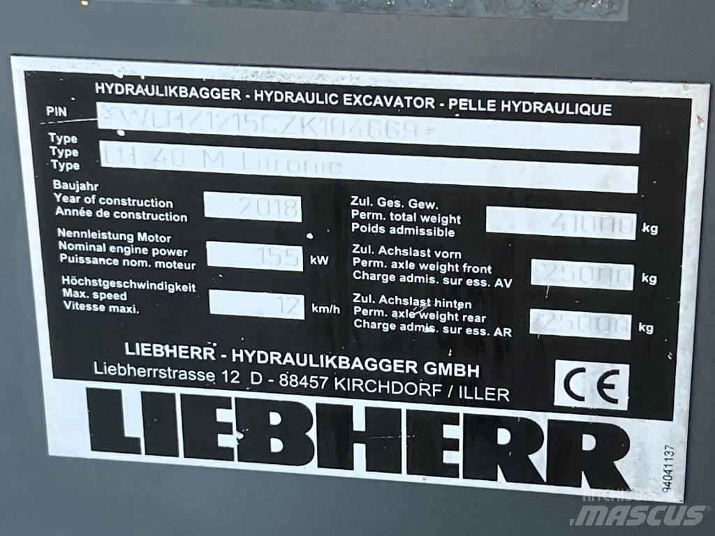 Liebherr LH 40 M ERC 其他物料運輸工具