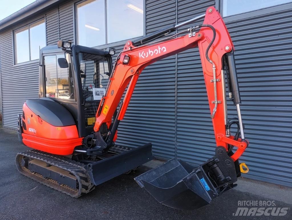 Kubota kx61-3 小型挖土機/掘鑿機<7t(小型挖掘機)