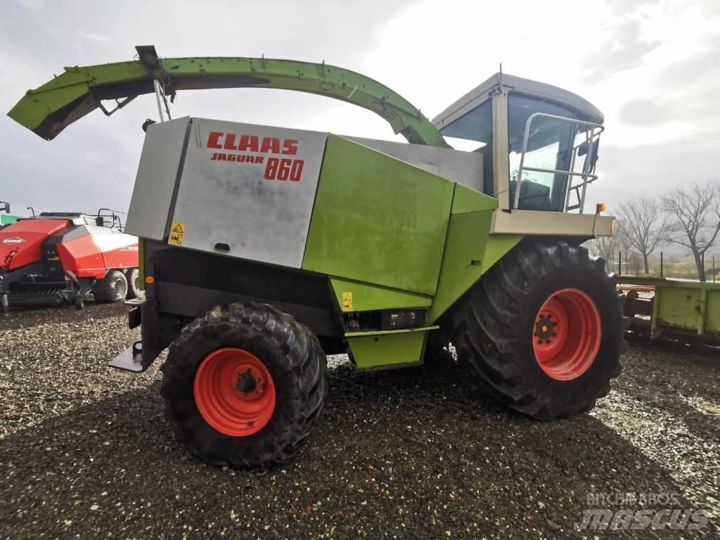 CLAAS Jaguar 860 自走式飼料採集機