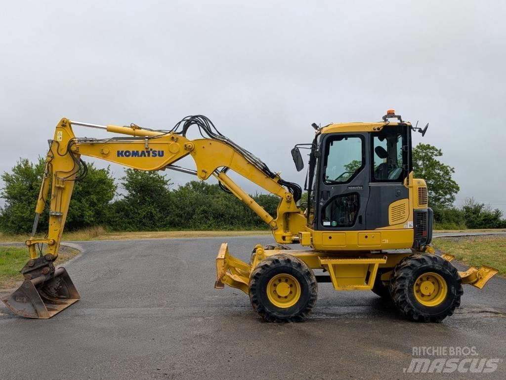 Komatsu PW 98 MR-8 旋轉式挖土機/掘鑿機/挖掘機