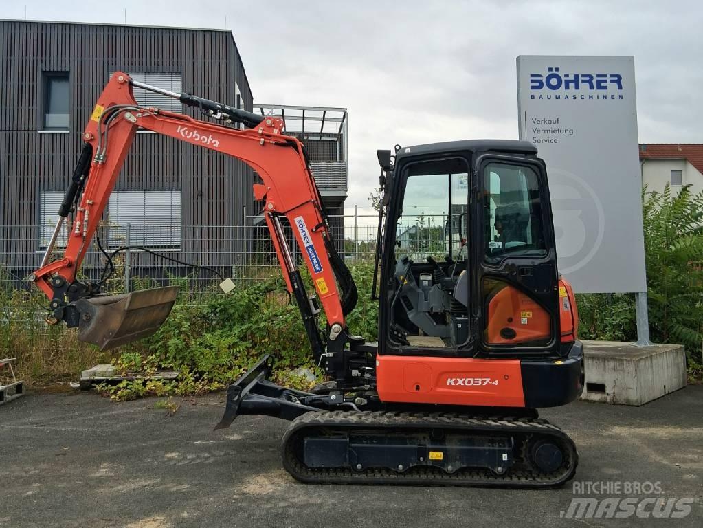 Kubota KX 037-4 | HS03 小型挖土機/掘鑿機<7t(小型挖掘機)