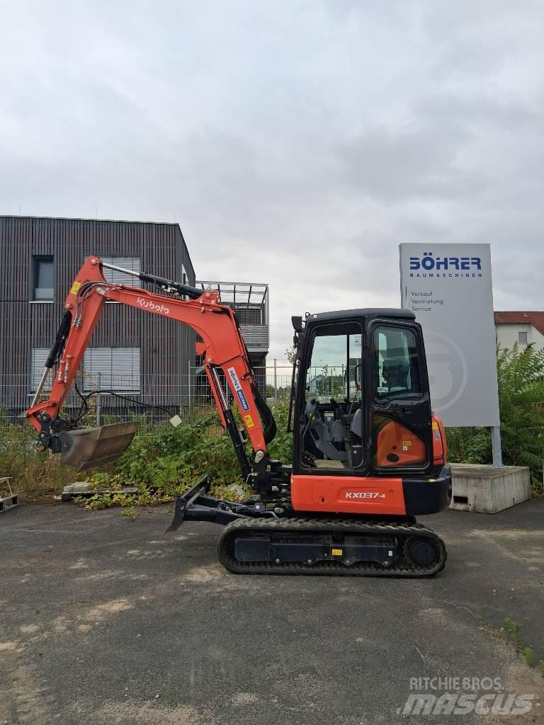 Kubota KX 037-4 | HS03 小型挖土機/掘鑿機<7t(小型挖掘機)