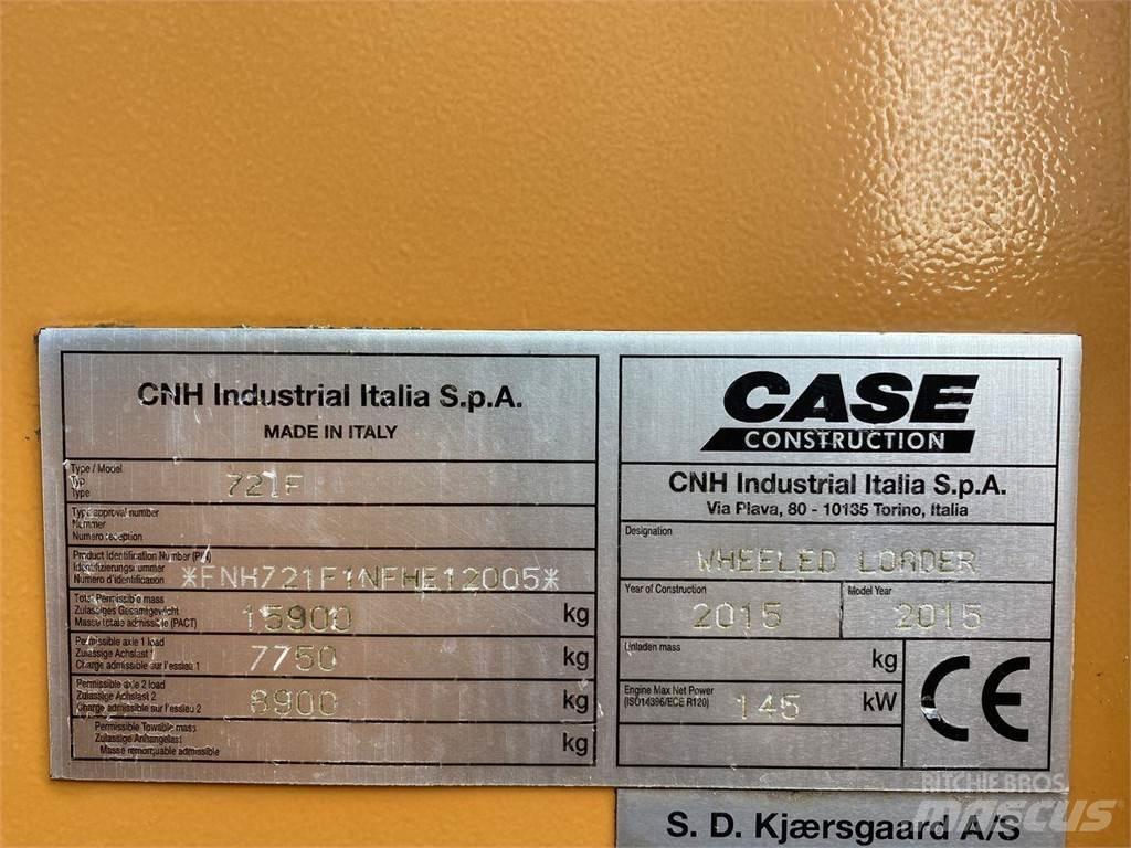 CASE 721F 輪胎式裝載機