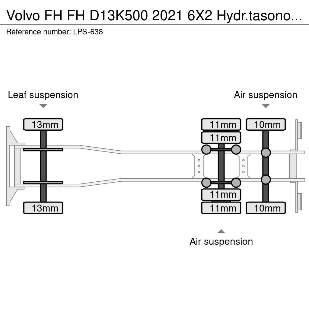 Volvo FH 起重可拆卸式卡車