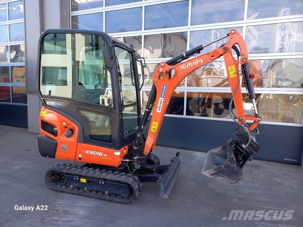 Kubota KX016-4 | MS01 小型挖土機/掘鑿機<7t(小型挖掘機)