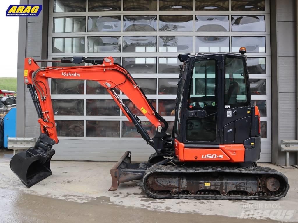 Kubota U 50-5 小型挖土機/掘鑿機<7t(小型挖掘機)