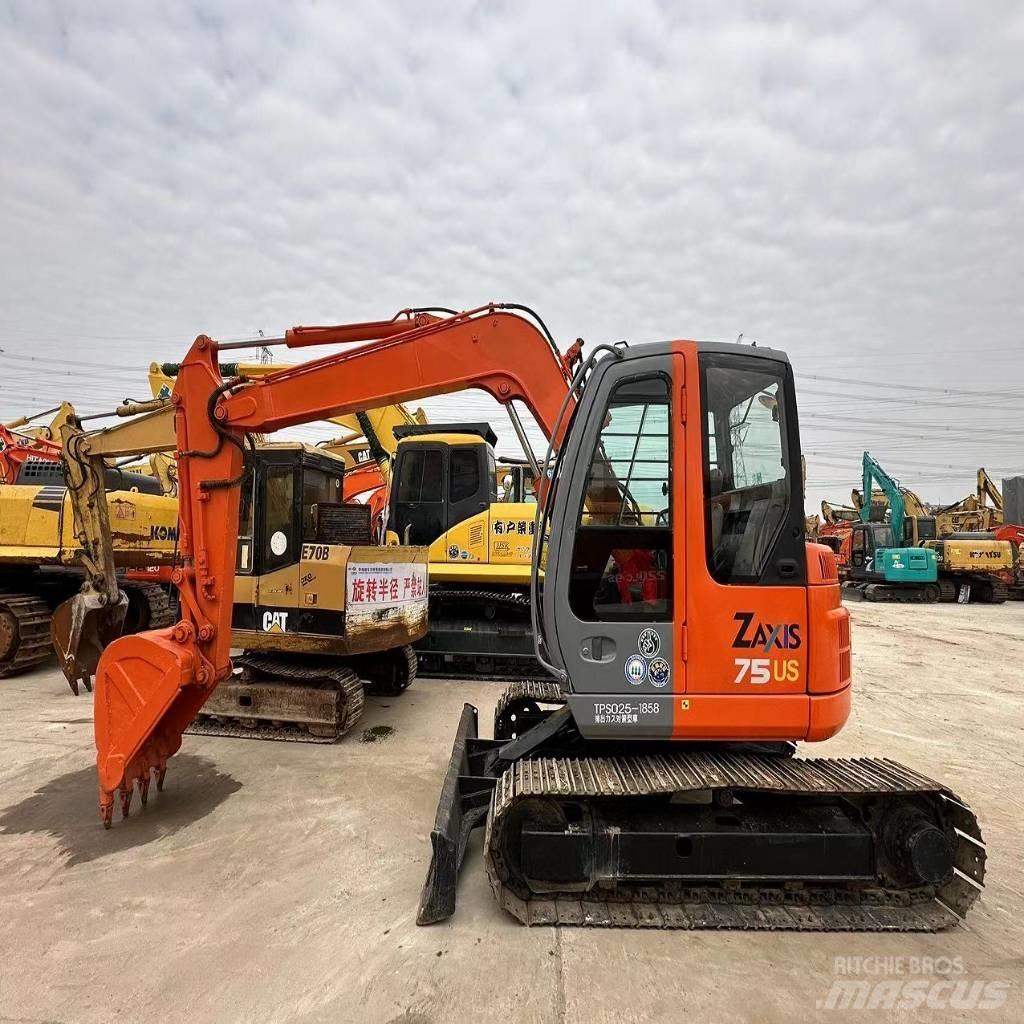 Hitachi ZX 75 US 中型挖土機/掘鑿機/挖掘機 7t-12t