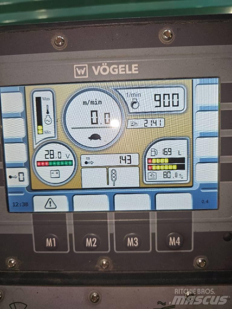 Vögele 1800-3 瀝青攤舖機/鋪路機