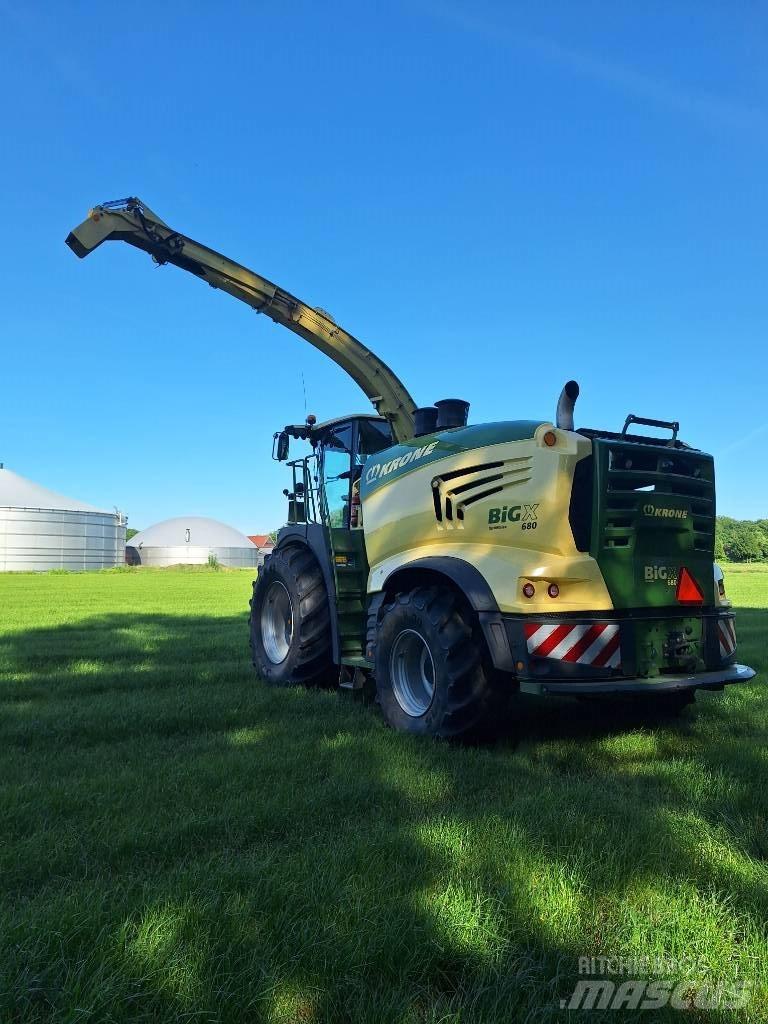 Krone Big X 680 自走式飼料採集機