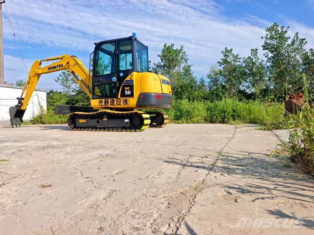 Komatsu PC 56-7 小型挖土機/掘鑿機<7t(小型挖掘機)