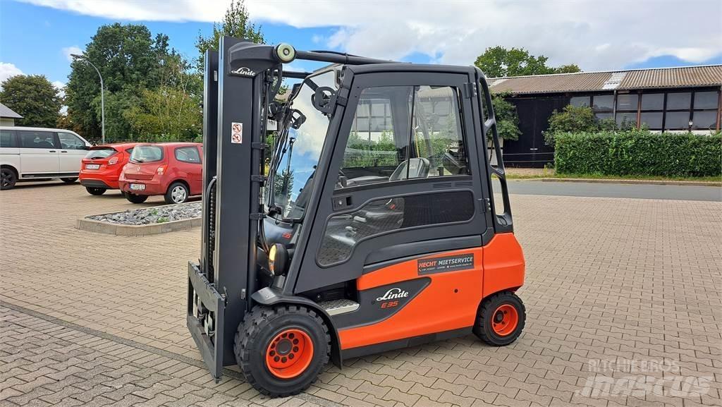 Linde E35L 電動堆高機