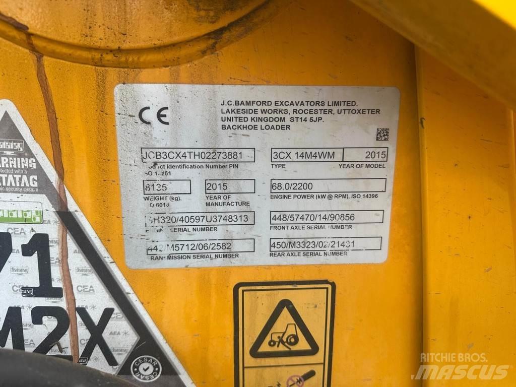 JCB 3CX 14M4WM 反鏟裝載機