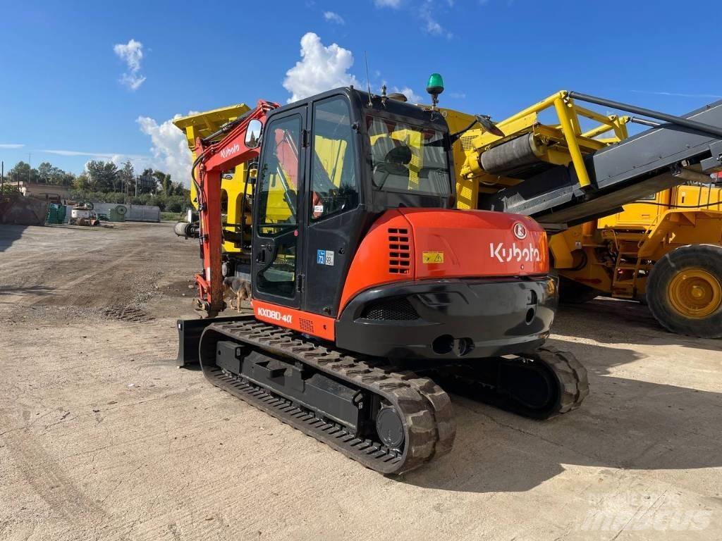 Kubota KX 080-4 中型挖土機/掘鑿機/挖掘機 7t-12t