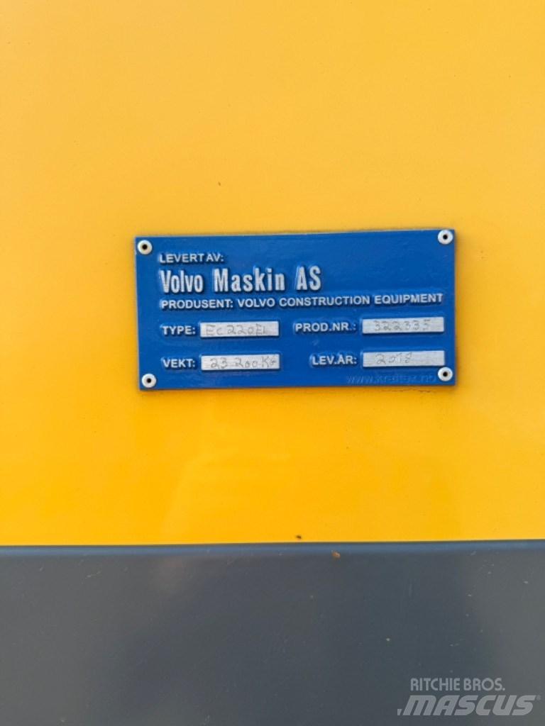 Volvo EC 220 EL 履帶式 挖土機/掘鑿機/挖掘機