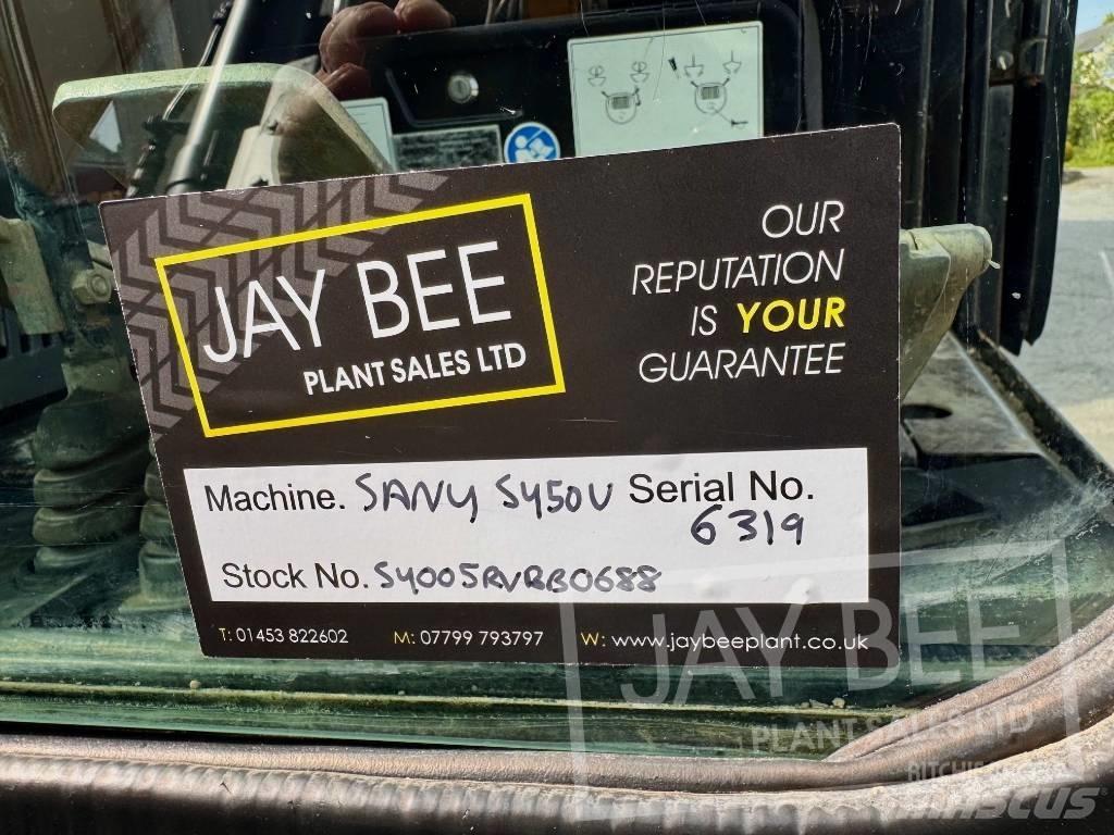 Sany SY 50 U 小型挖土機/掘鑿機<7t(小型挖掘機)
