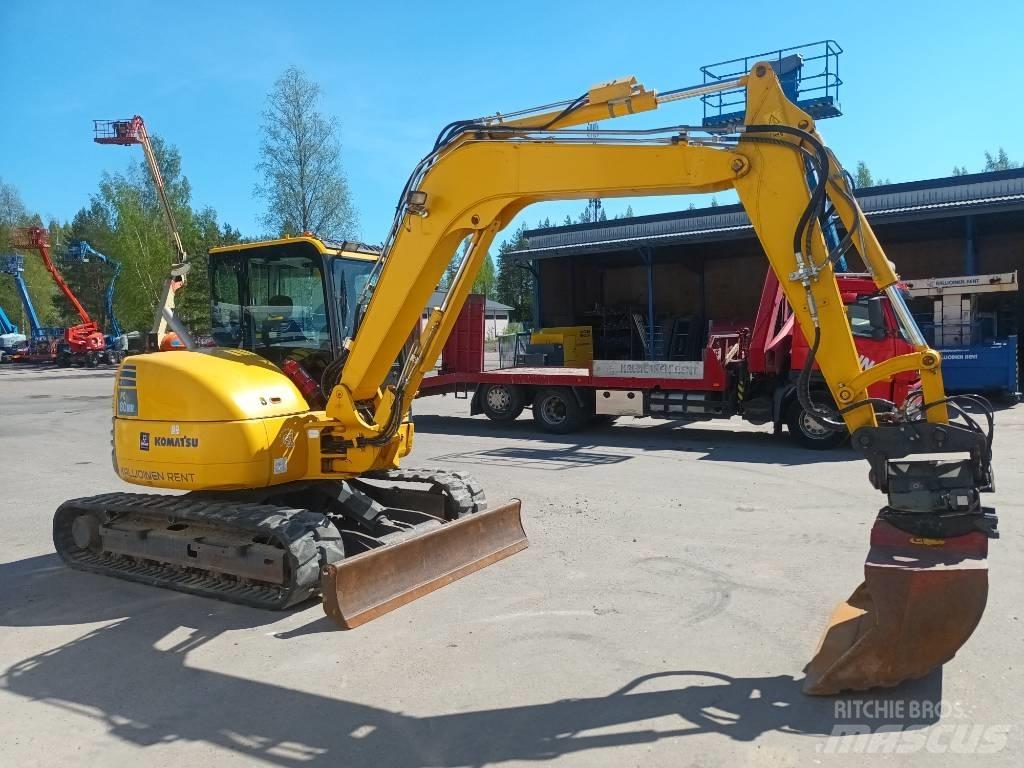 Komatsu PC 80 MR-3 中型挖土機/掘鑿機/挖掘機 7t-12t