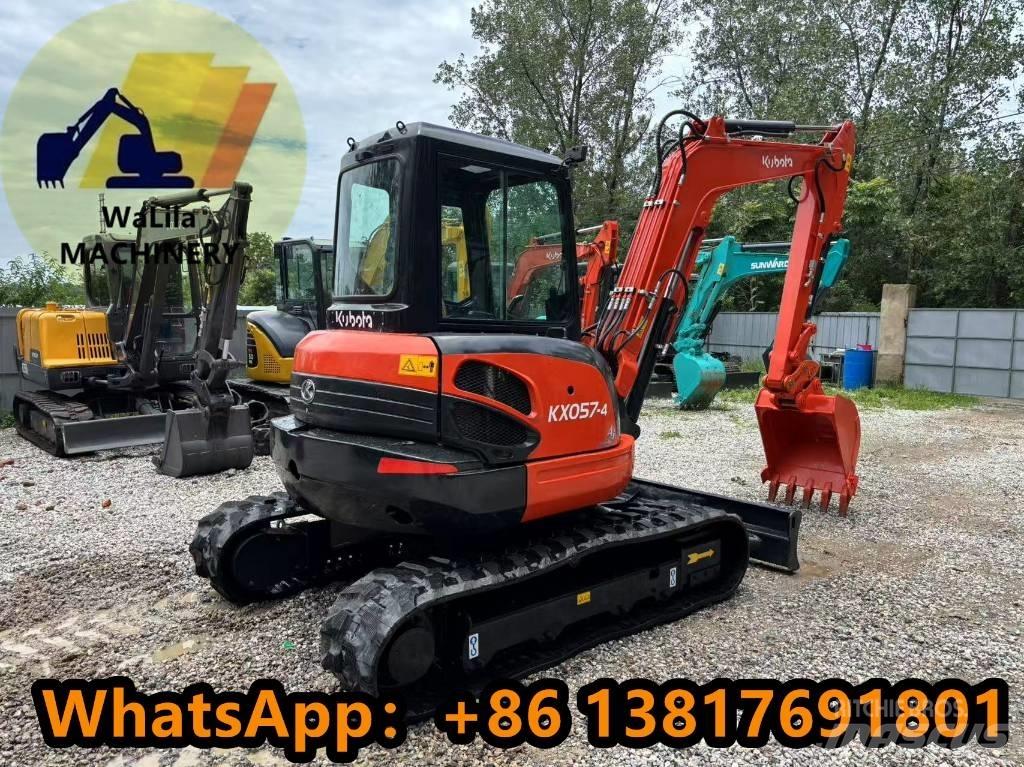 Kubota KX 057-4 小型挖土機/掘鑿機<7t(小型挖掘機)