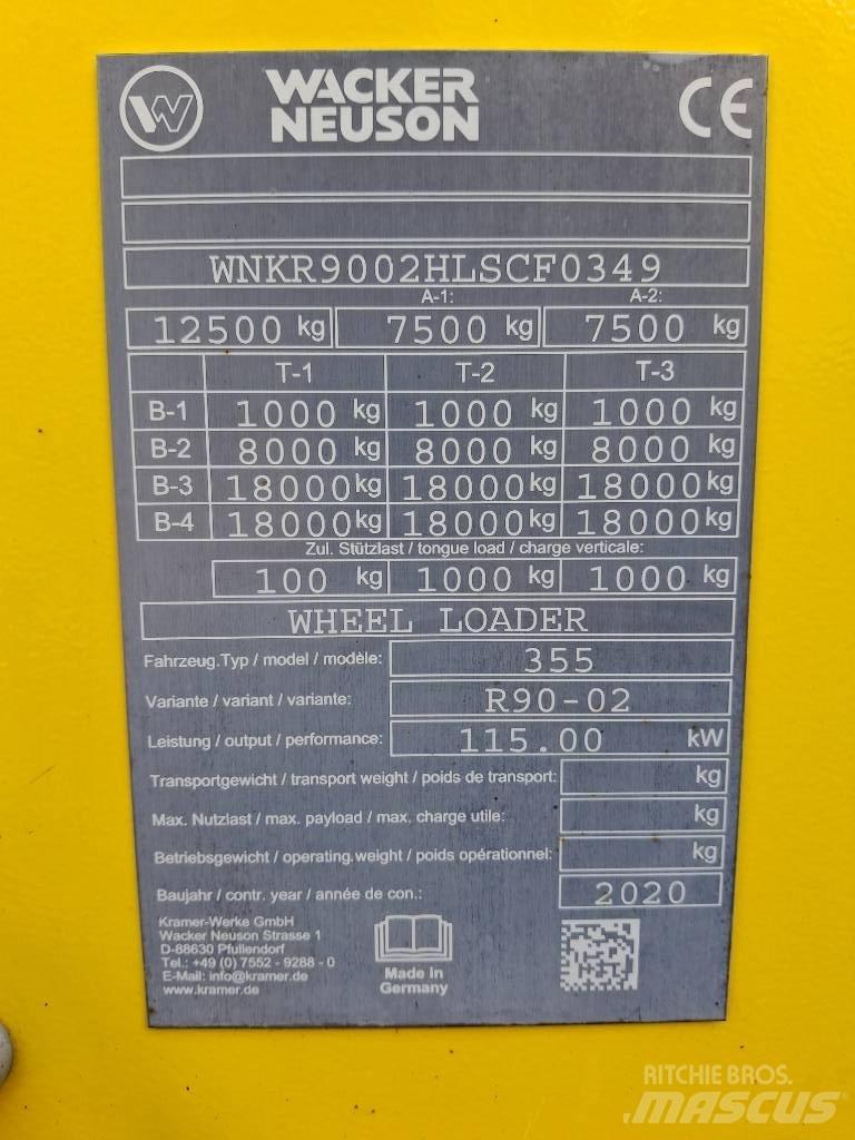 Wacker Neuson WL 95 輪胎式裝載機