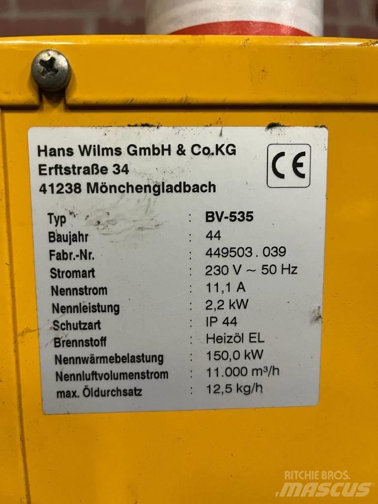 Wilms BV 535 加熱和解凍設備