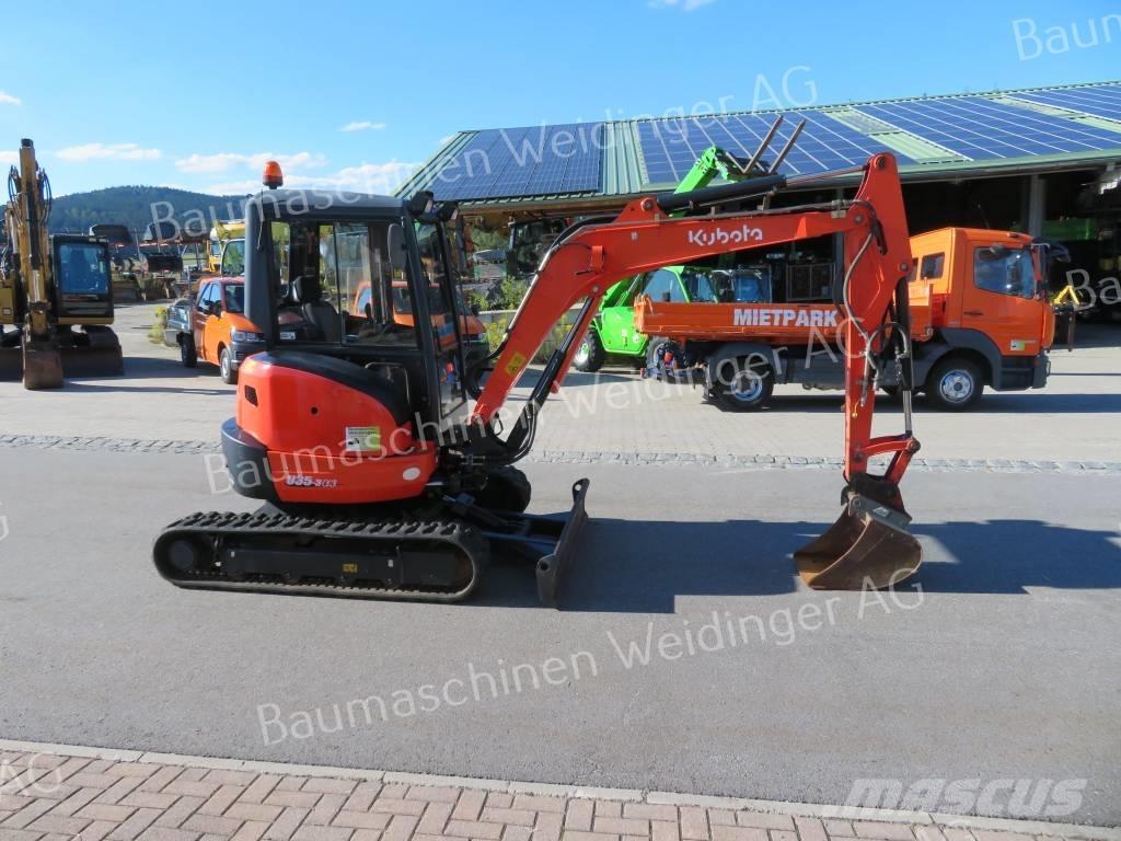 Kubota U 35-3 小型挖土機/掘鑿機<7t(小型挖掘機)