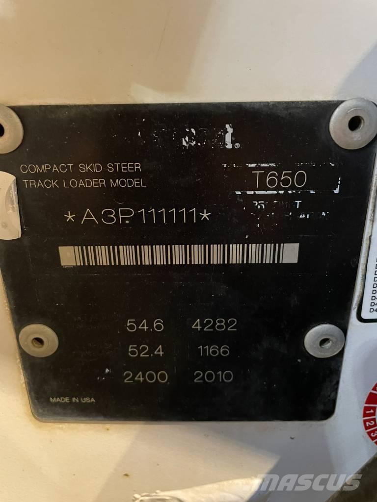 Bobcat T 650 推土機