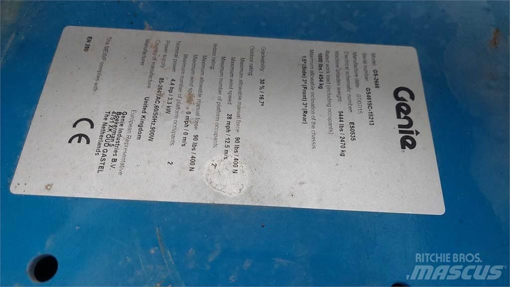Genie GS2646 剪式升降機