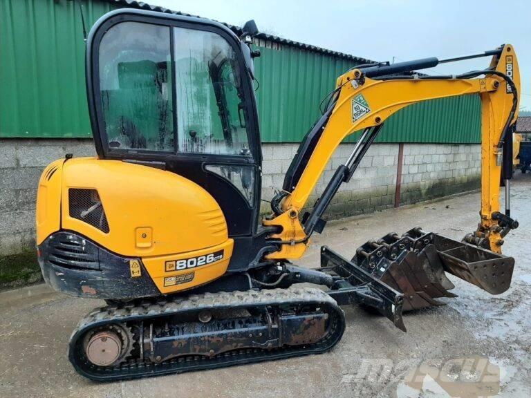 JCB 8026 小型挖土機/掘鑿機<7t(小型挖掘機)