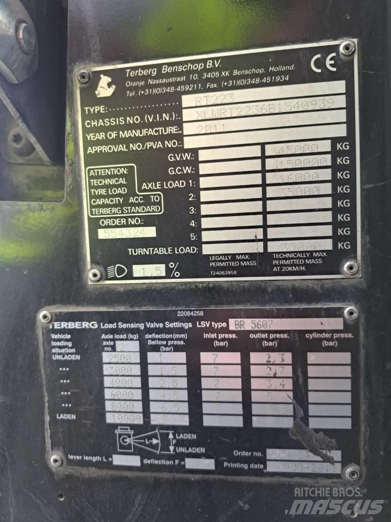 Terberg RT223 終端式曳引機
