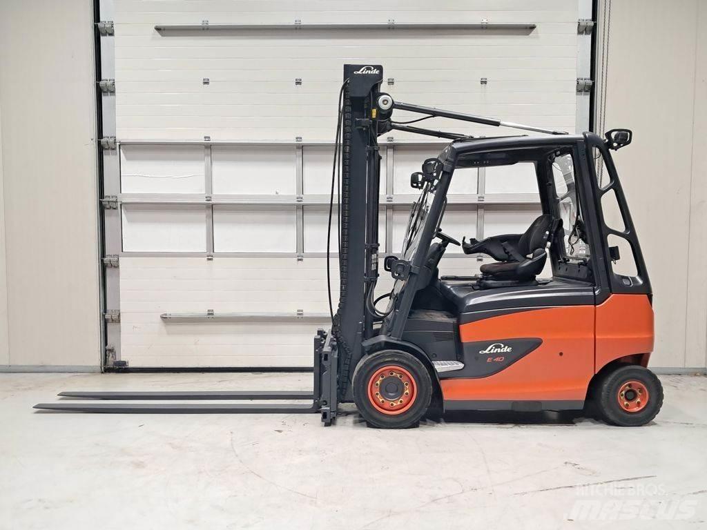 Linde E40H-01/600 電動堆高機