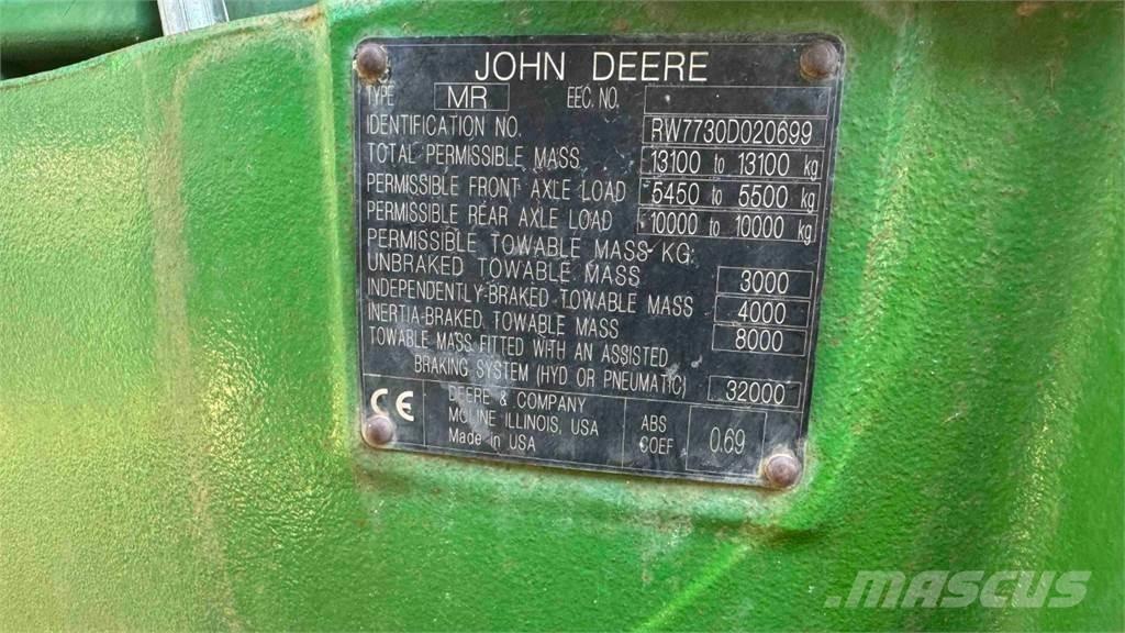 John Deere 7730 曳引機
