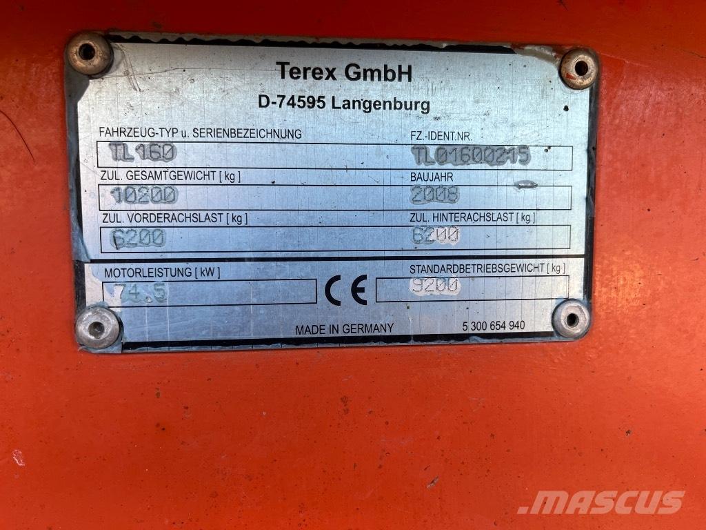 Terex TL 160 輪胎式裝載機