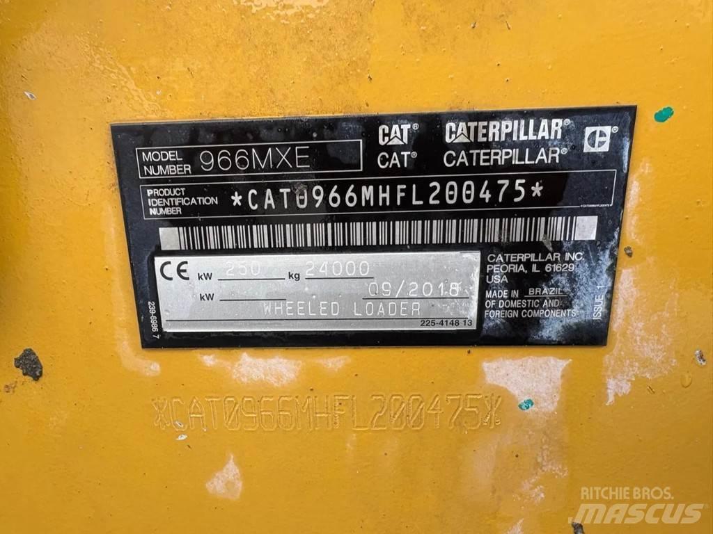 CAT 966MXE 輪胎式裝載機