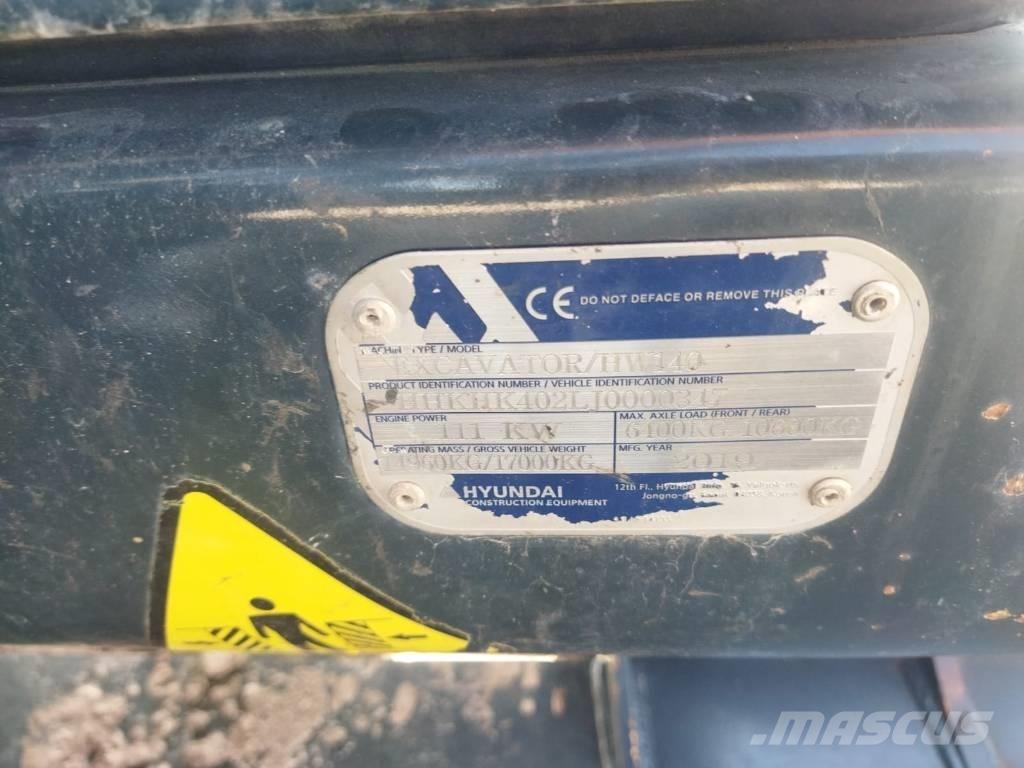 Hyundai HW 140 A 旋轉式挖土機/掘鑿機/挖掘機