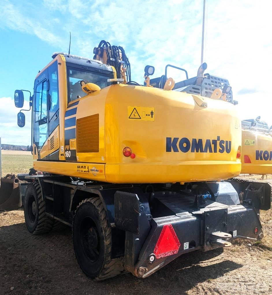 Komatsu PW160-11 旋轉式挖土機/掘鑿機/挖掘機