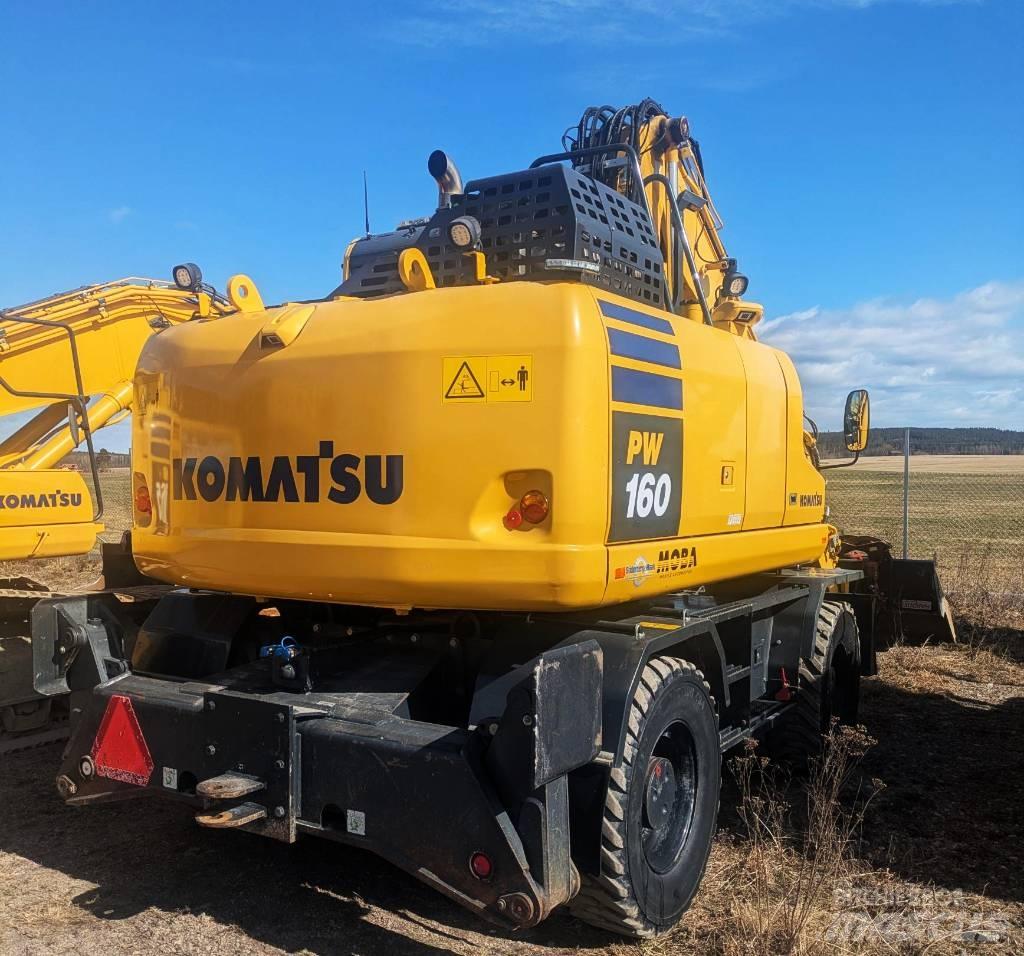 Komatsu PW160-11 旋轉式挖土機/掘鑿機/挖掘機