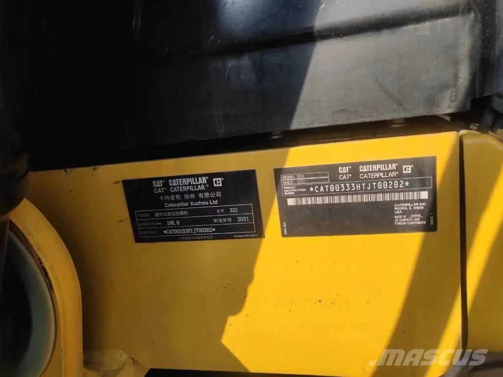 CAT 2021 CAT 333 履帶式 挖土機/掘鑿機/挖掘機
