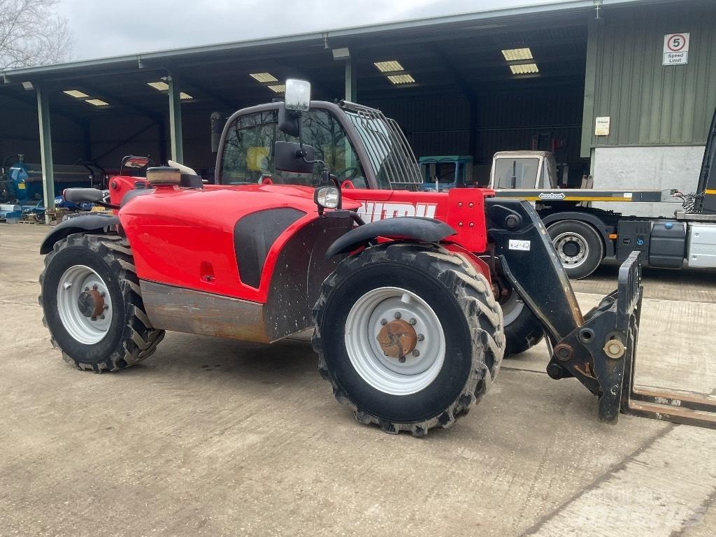 Manitou MT 732 農業用伸縮臂裝載機