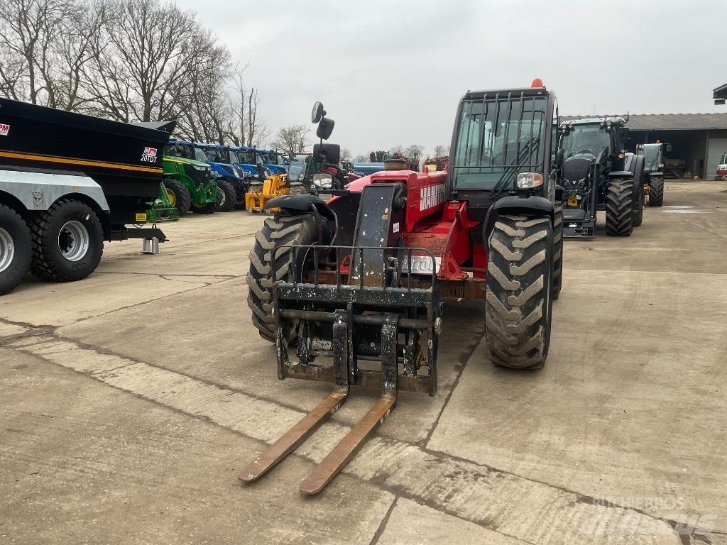 Manitou MT 732 農業用伸縮臂裝載機